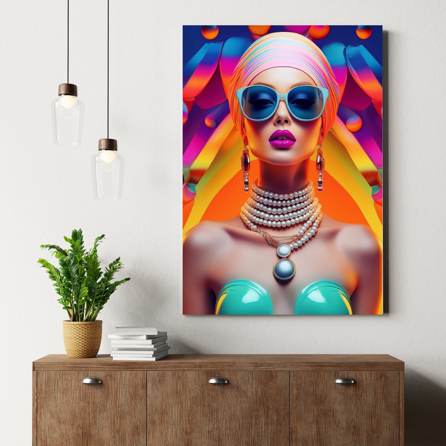 Future Woman / 80 x 60 cm