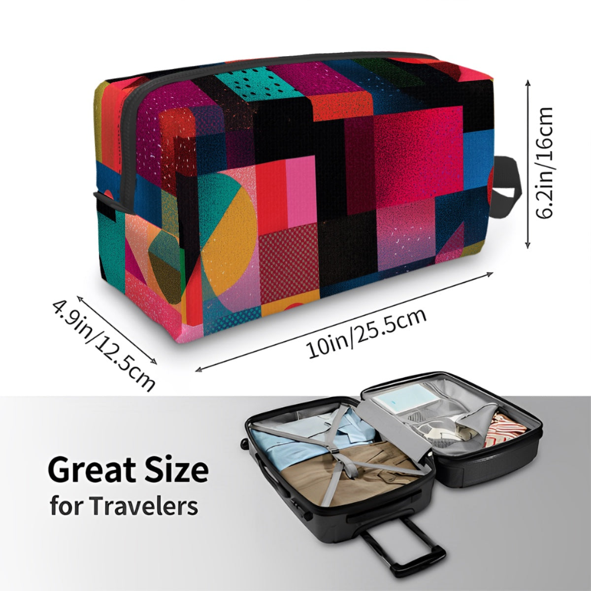 Reise-Kulturbeutel mit viel Stauraum