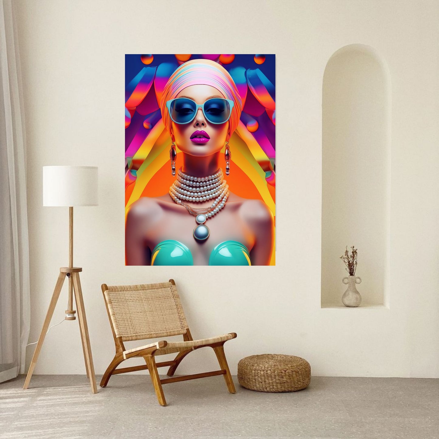 Future Woman / 80 x 60 cm
