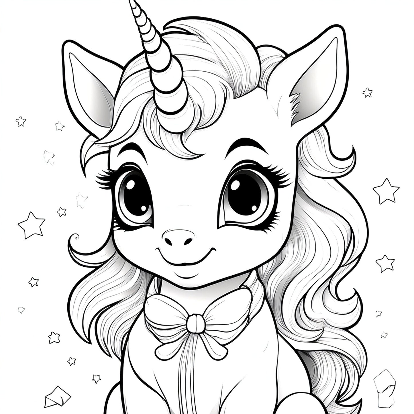 Malbuch für Kinder -Fabelwesen