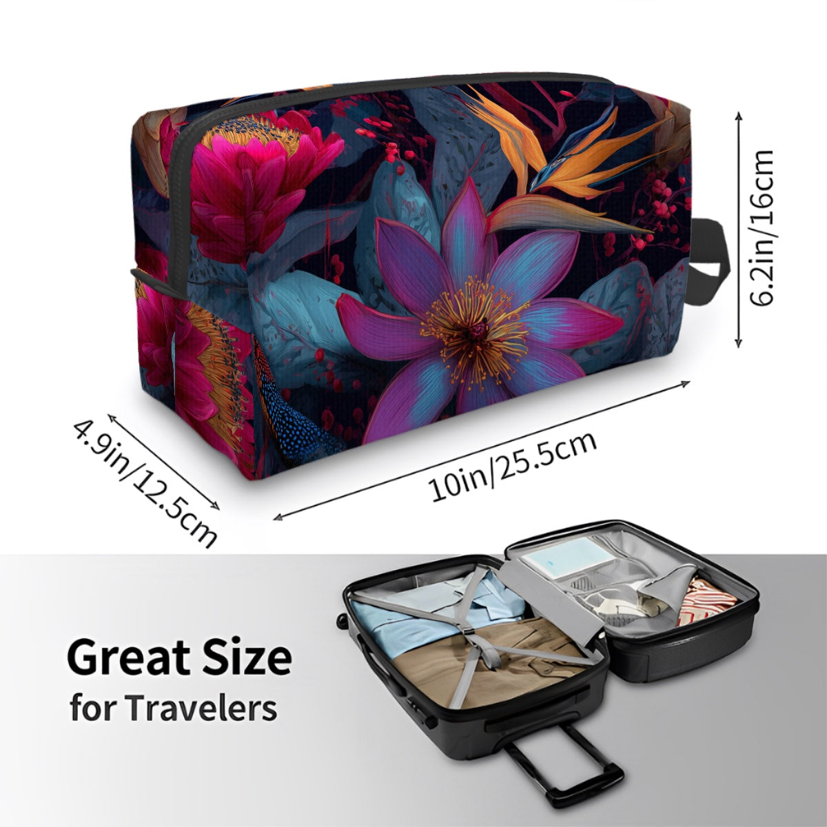 Reise-Kulturbeutel mit viel Stauraum