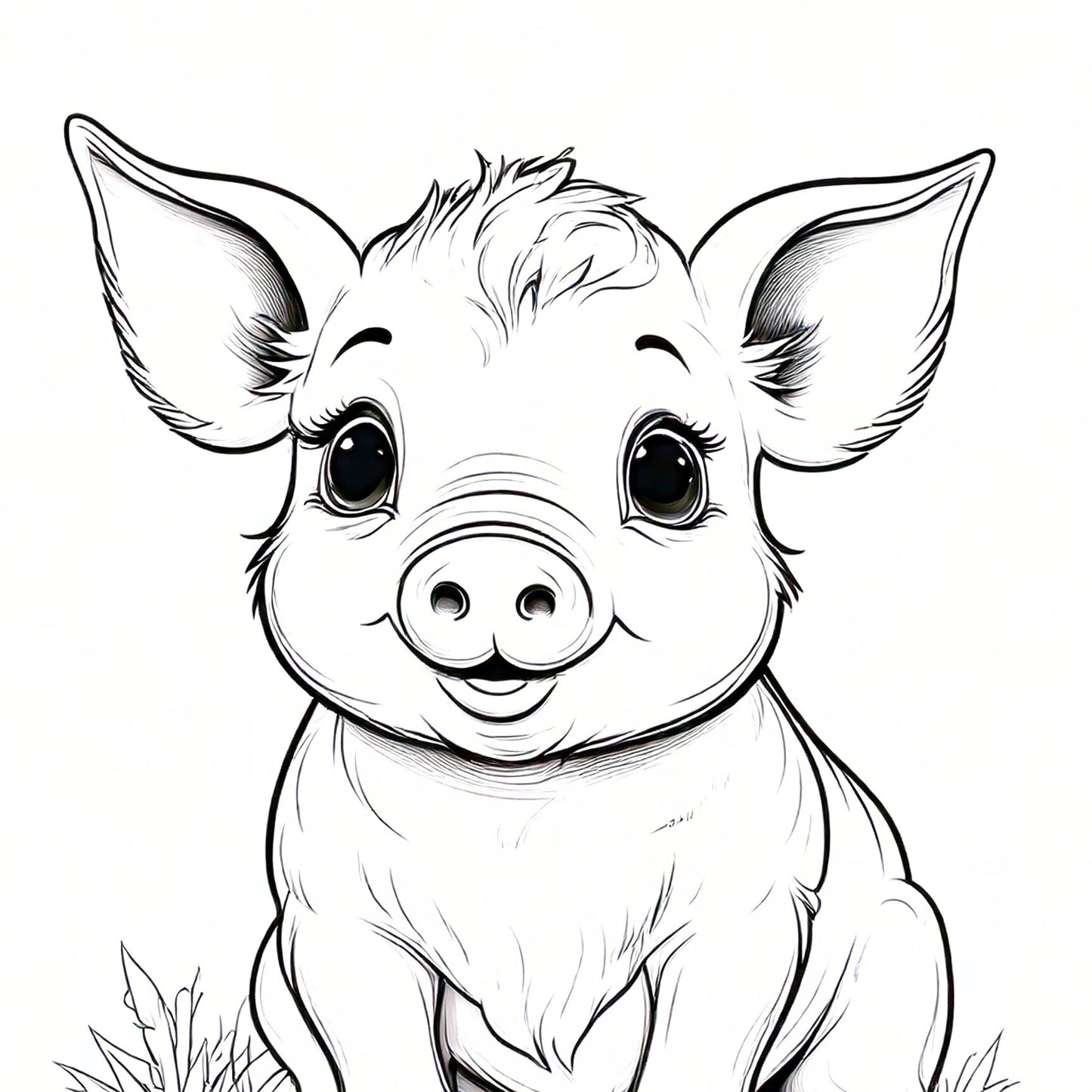 Livre de coloriage pour enfants - Ferme