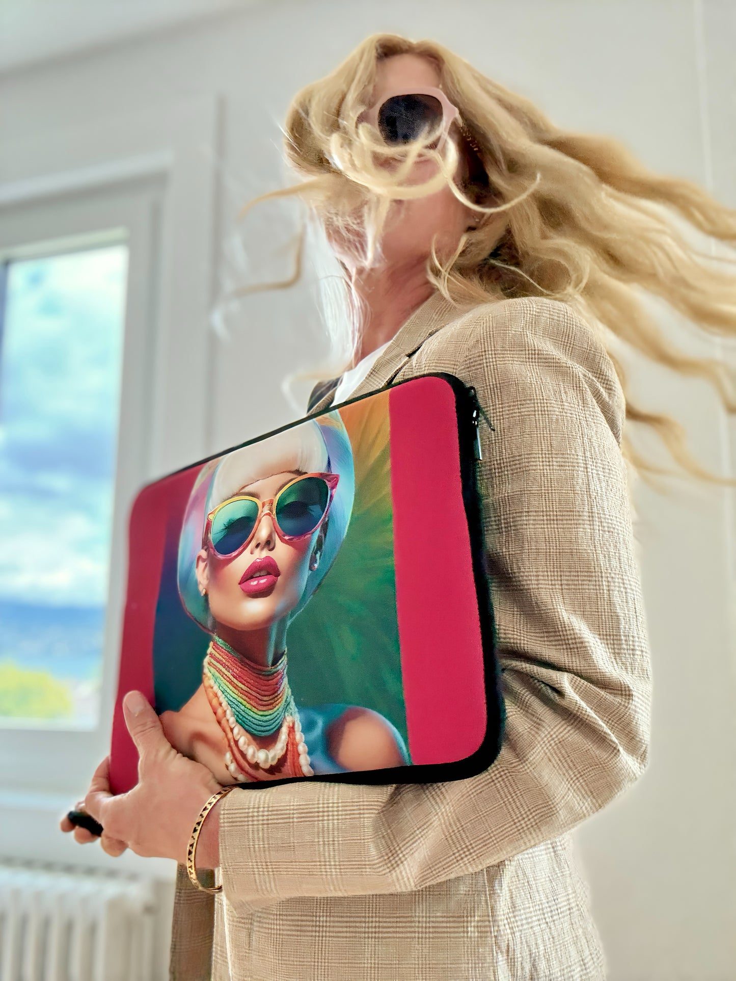 Laptop-Tasche pink