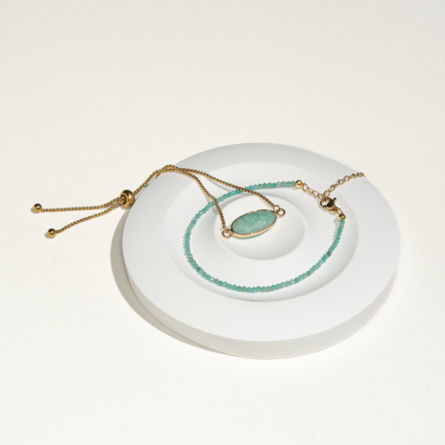 Amazonit Armband, handmade