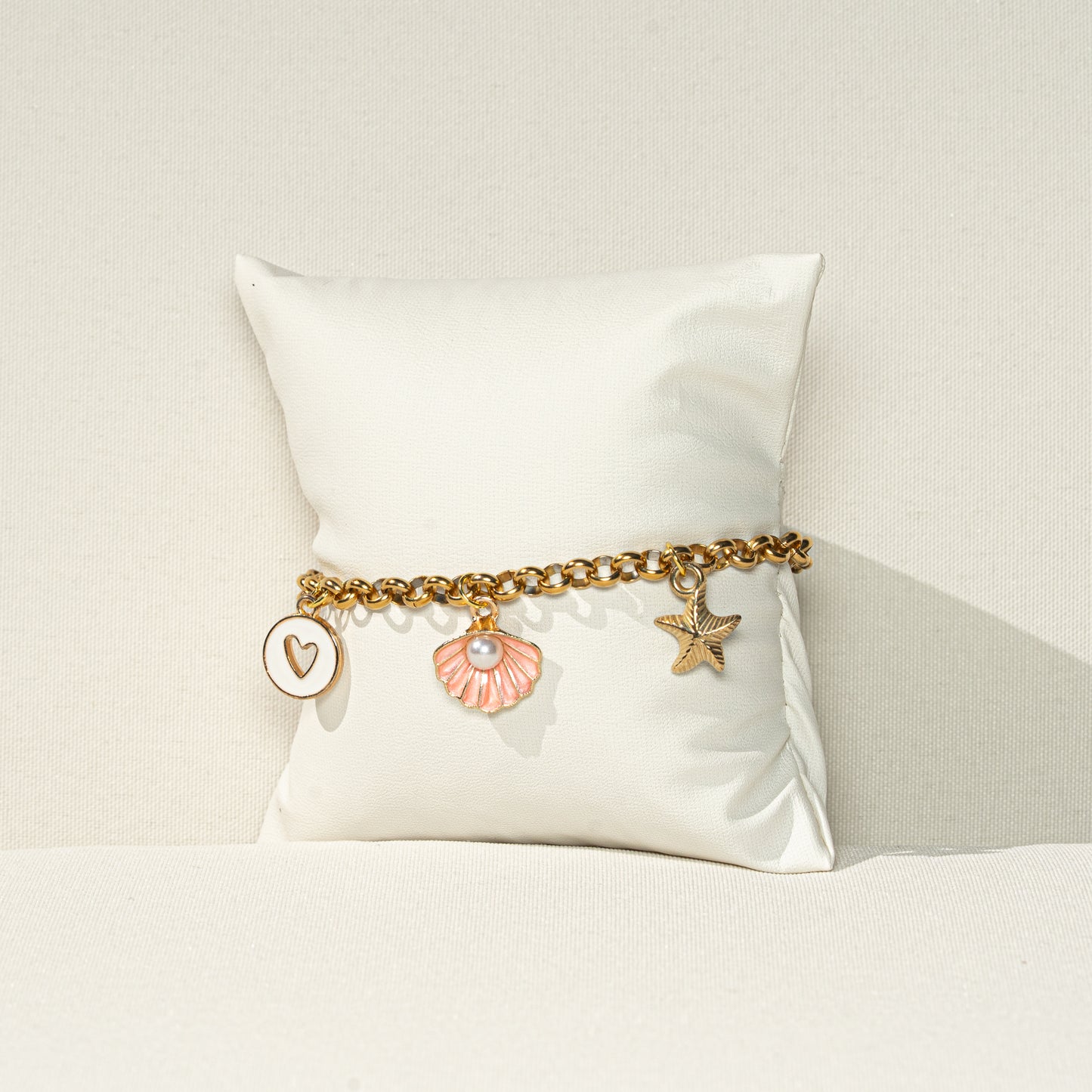 Charm Armband, handmade