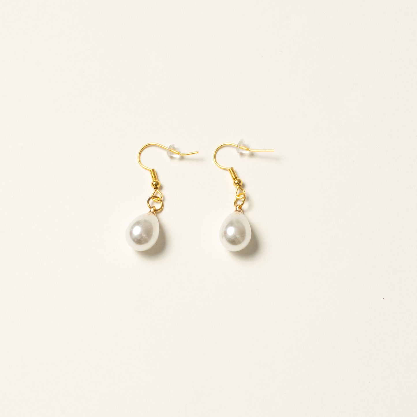 Set weisse Perlen, handmade