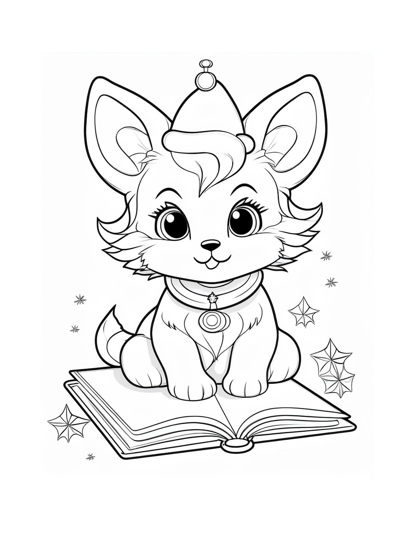Livre de coloriage pour enfants - Noël