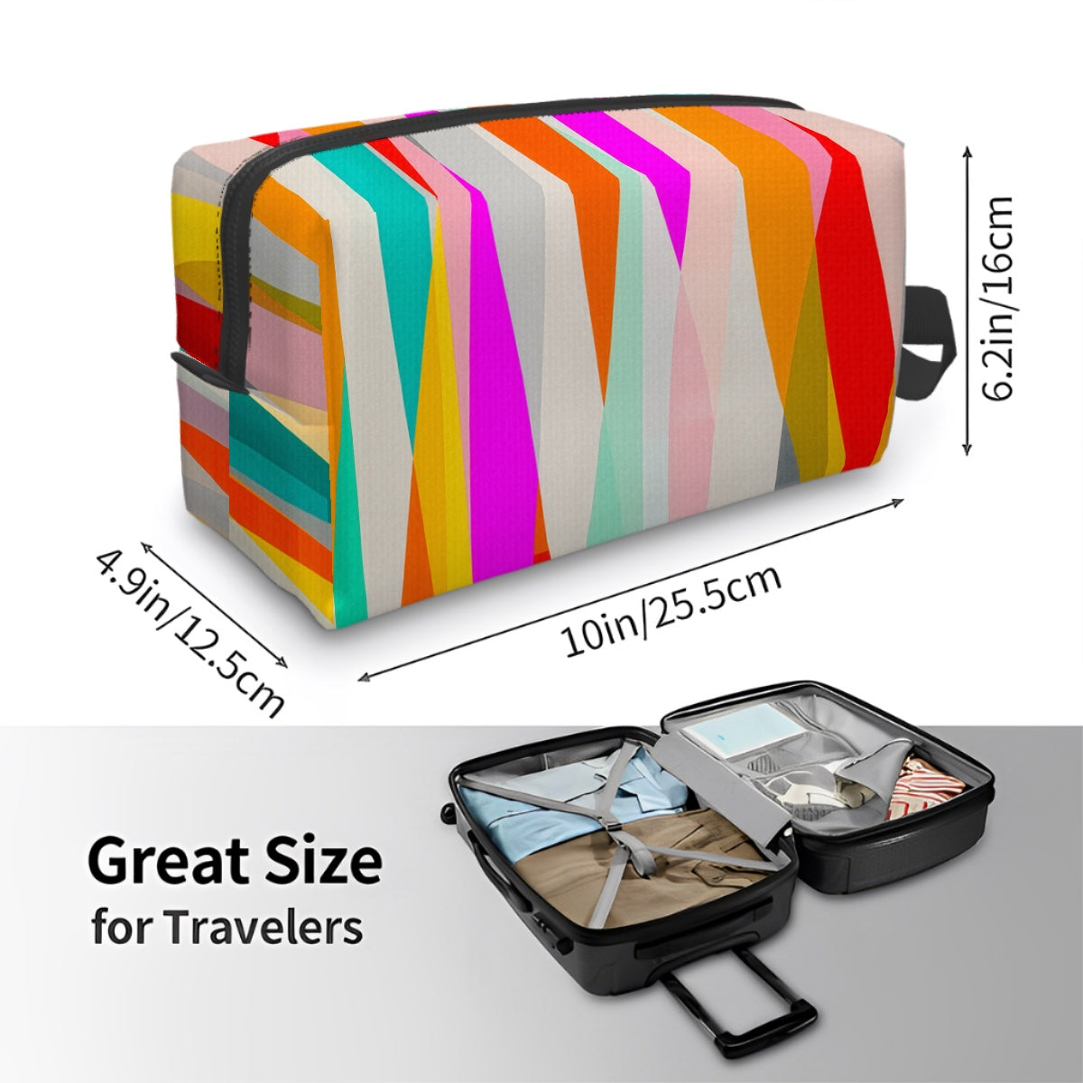 Reise-Kulturbeutel mit viel Stauraum