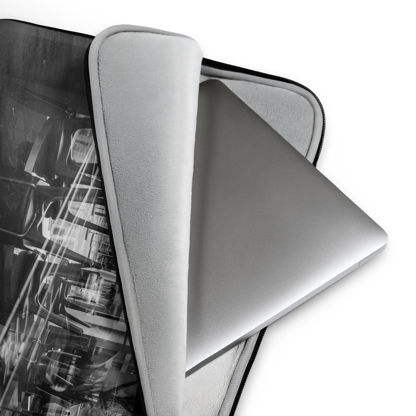 Laptop bag "black & white"