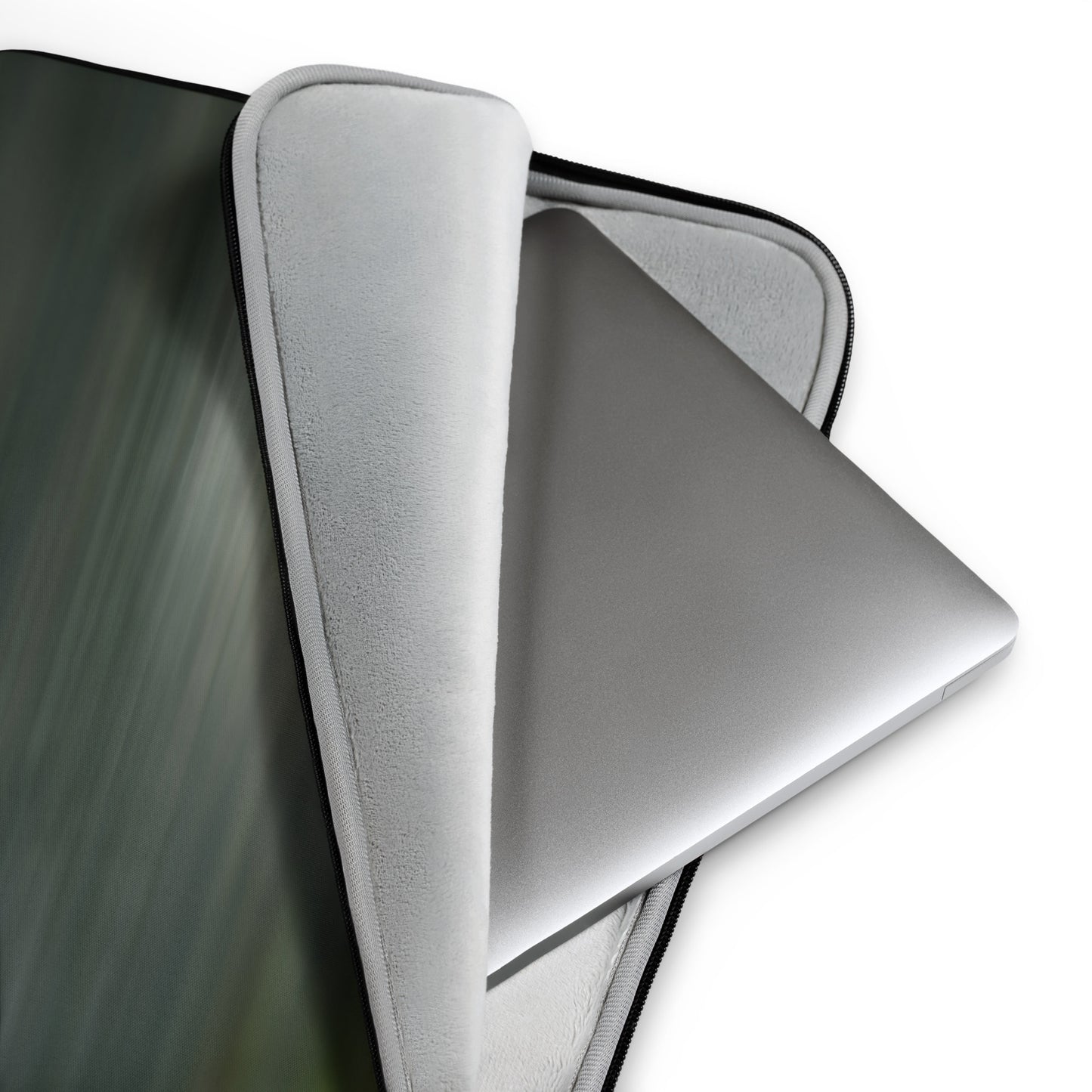 Designer Laptop Tasche green