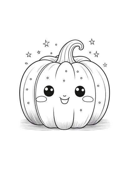 Malbuch für Kinder - Halloween