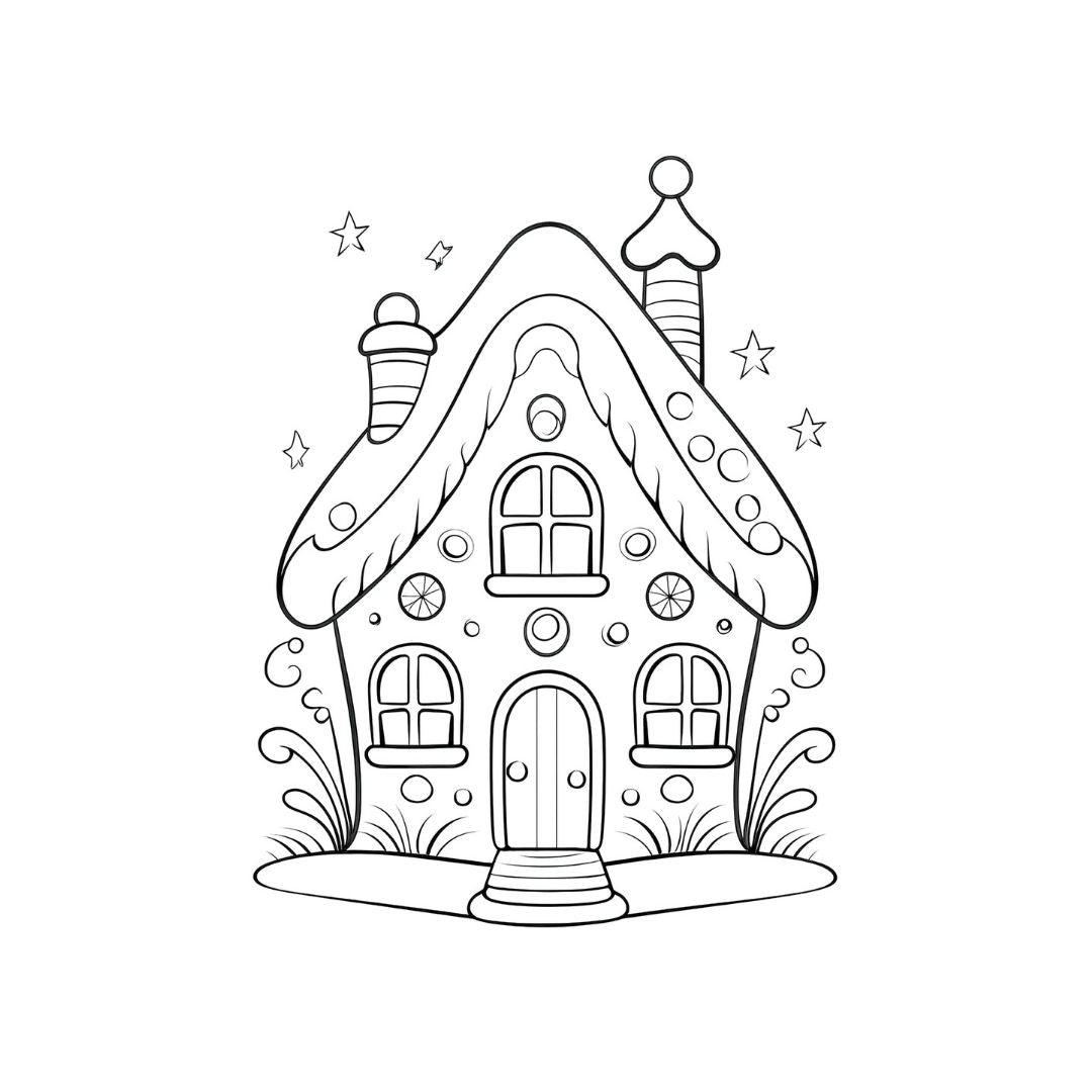 Malbuch für Kinder - Weihnachten 3