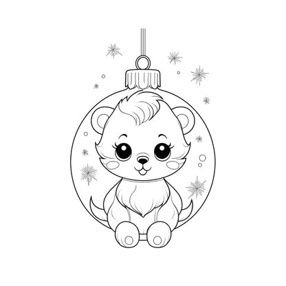 Malbuch für Kinder - Weihnachten 3