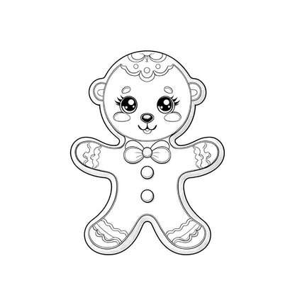 Malbuch für Kinder - Weihnachten 3