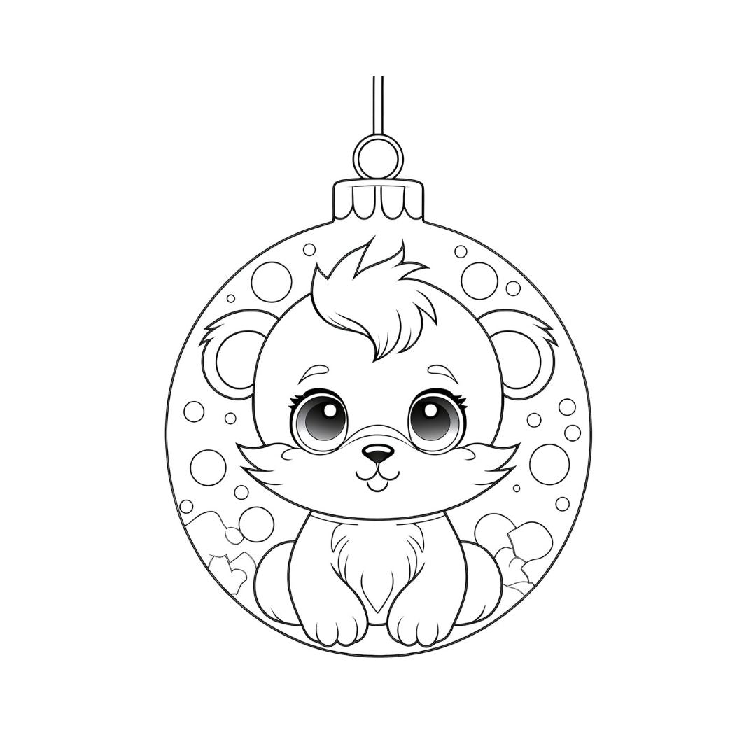 Malbuch für Kinder - Weihnachten 2