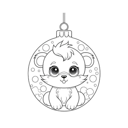 Malbuch für Kinder - Weihnachten 2