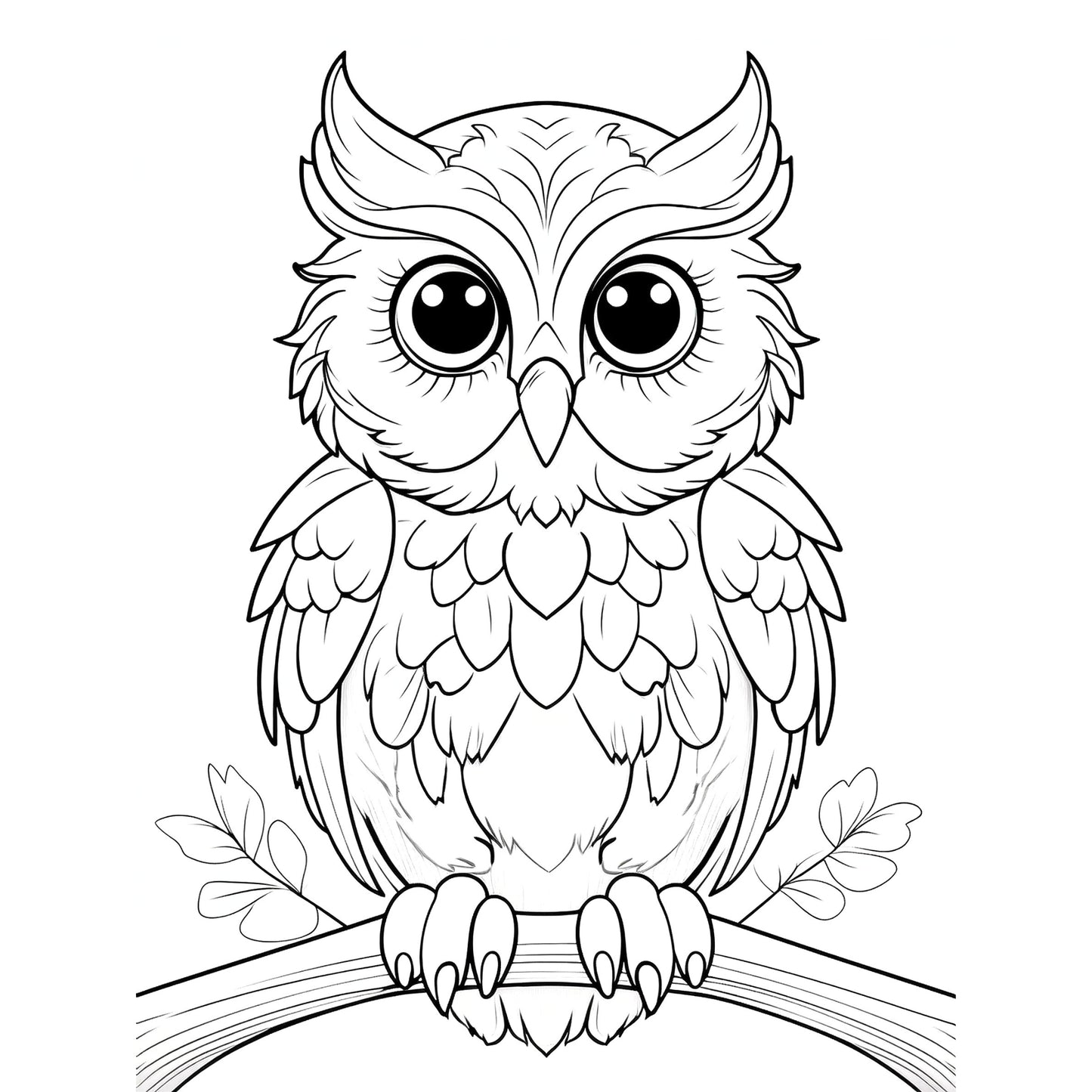 Livre de coloriage pour enfants - Dans la forêt