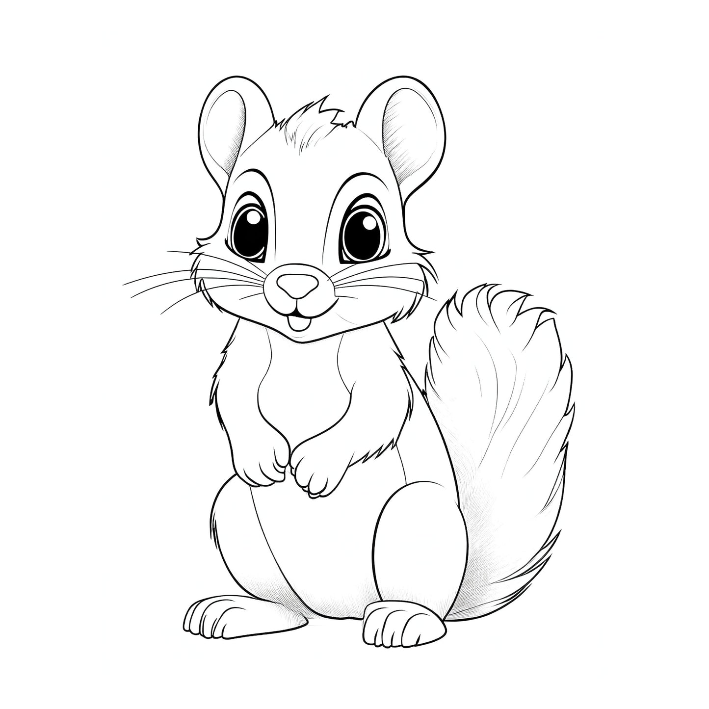 Livre de coloriage pour enfants - Dans la forêt