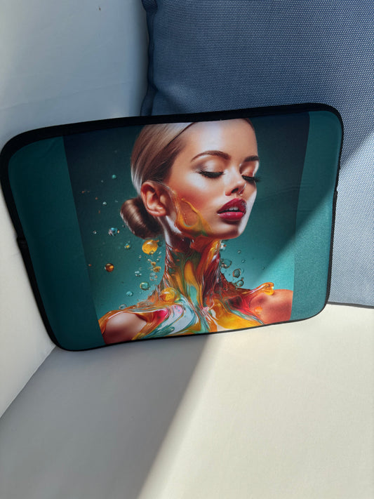 Laptop-Tasche aquamarin