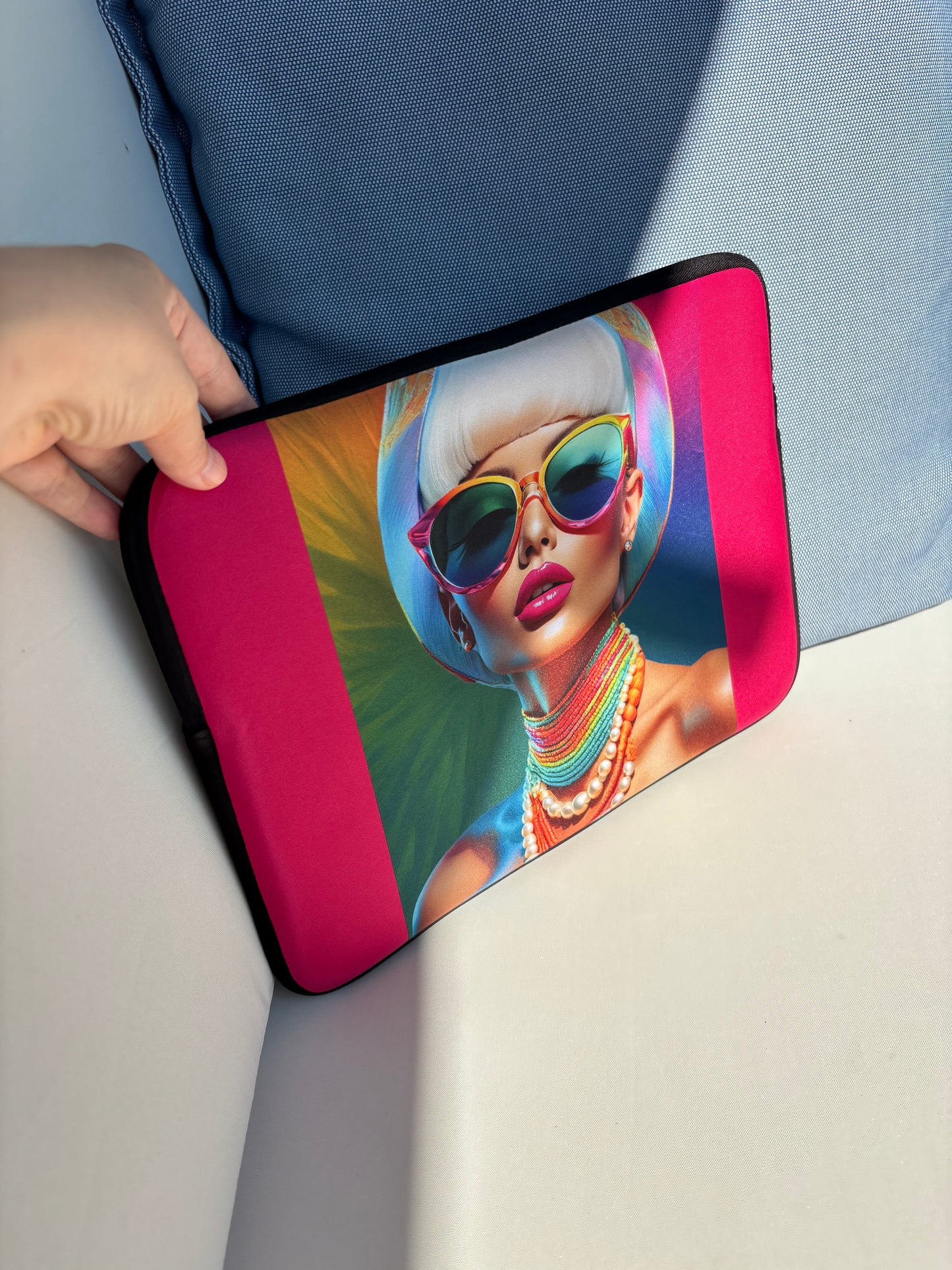 Laptop-Tasche pink