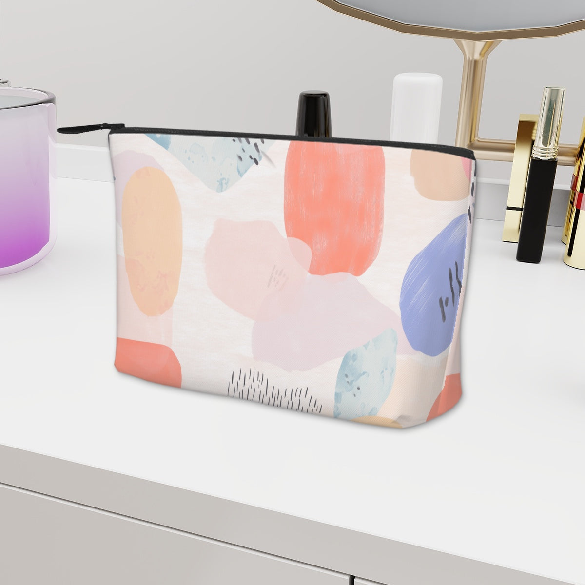 Amor di Stelle VIA LATTEA – Robuste Kosmetiktasche aus Oxford-Stoff⁠