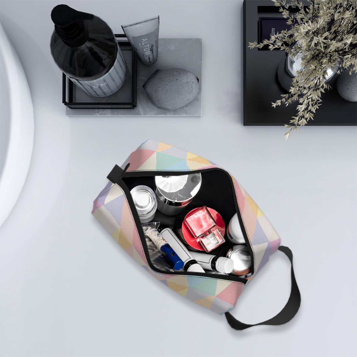 Amor di Stelle® ECLIPSE – Grosser Reise-Kulturbeutel mit viel Stauraum⁠