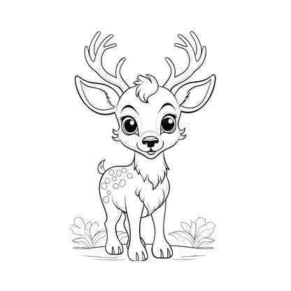 Malbuch für Kinder - Weihnachten 2