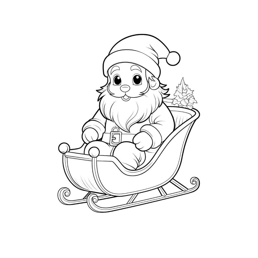 Malbuch für Kinder - Weihnachten 2