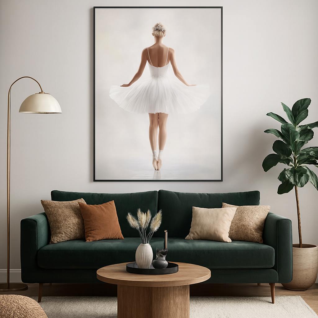 Wandbild Ballerina