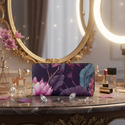 Design Lederportmonnaie Gross