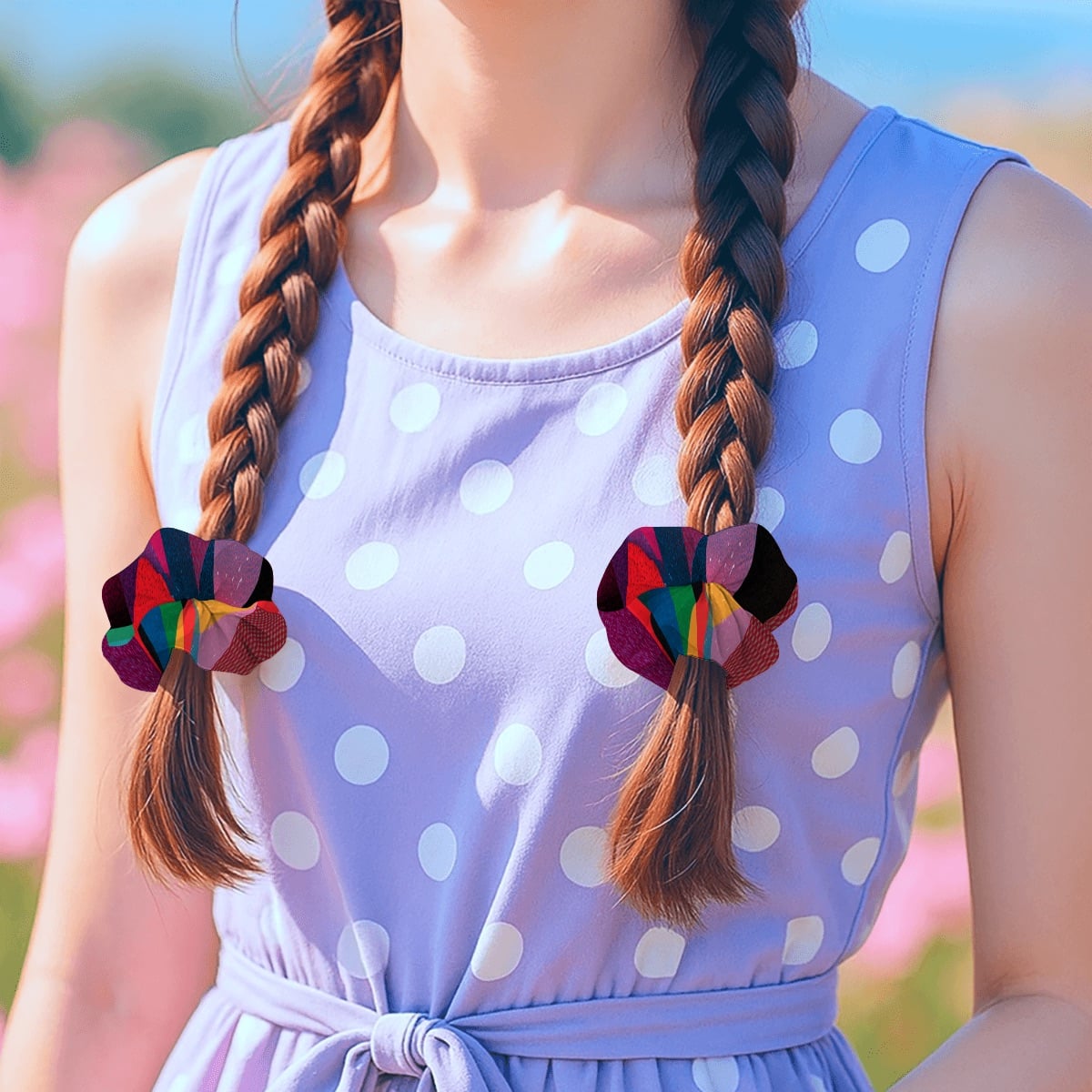 Amor di Stelle® AURORA – Designer Scrunchie⁠