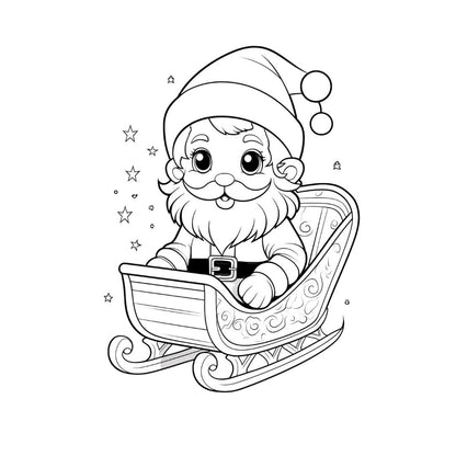 Malbuch für Kinder - Weihnachten 3