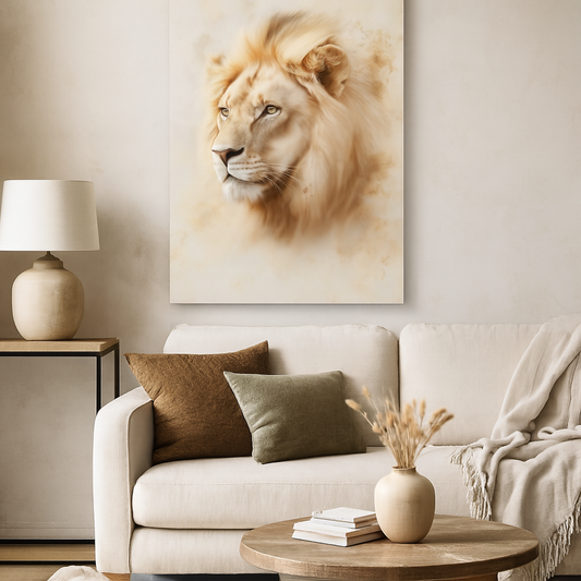 Wandbild Lion