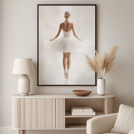 Wandbild Ballerina