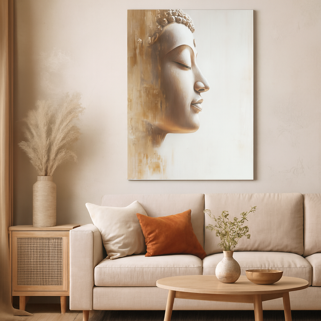 Wandbild Buddha