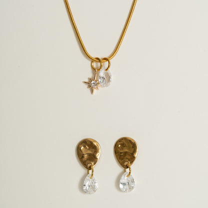 SUMMER Kette Zirkonia und kleinem Stern