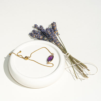 Bracelet de perles avec perles roses