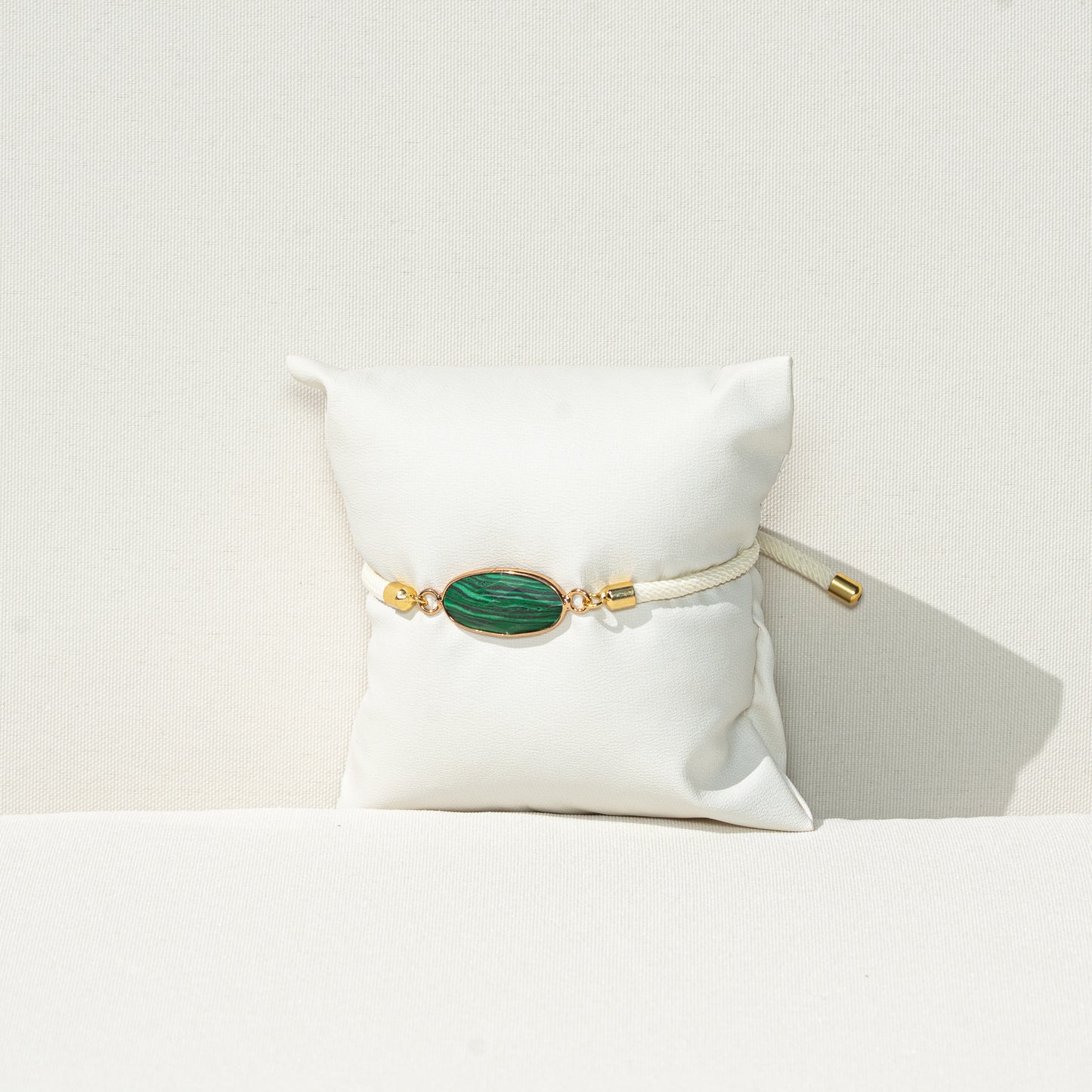 Synthetischer Malachit Armband, handmade