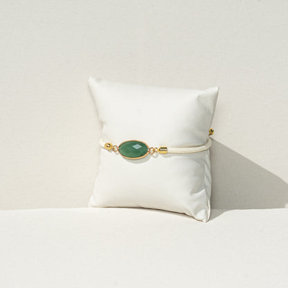 Grüner Aventurin Armband - handmade