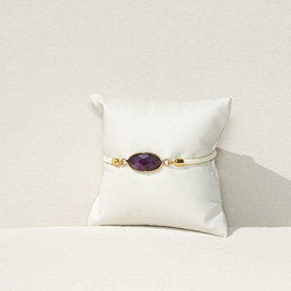 Bracelet de perles avec perles roses