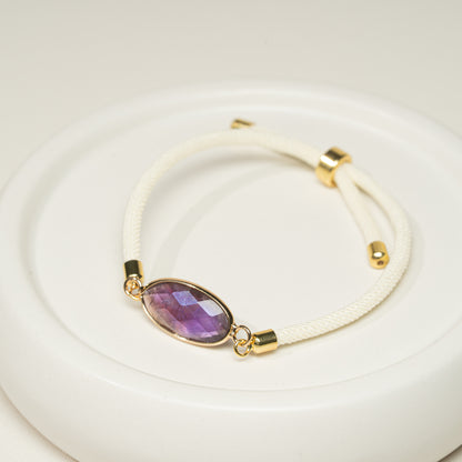 Bracelet de perles avec perles roses