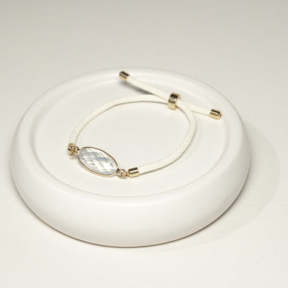 Bracelet de perles avec perles roses