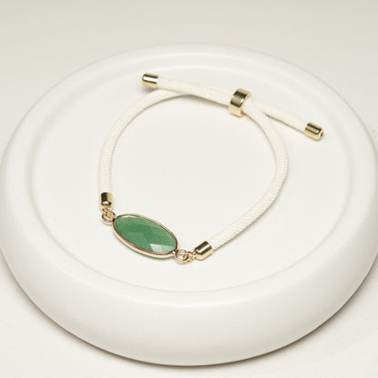 Grüner Aventurin Armband - handmade