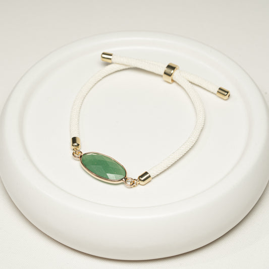 Grüner Aventurin Armband - handmade