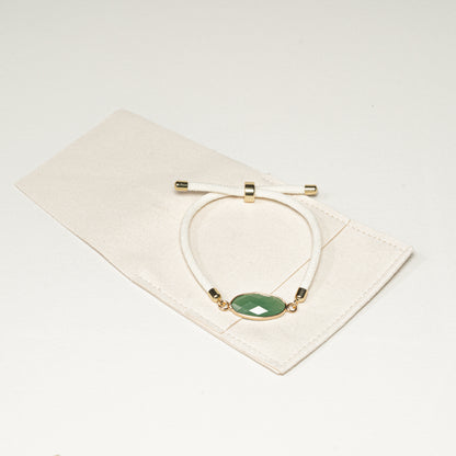 Grüner Aventurin Armband - handmade