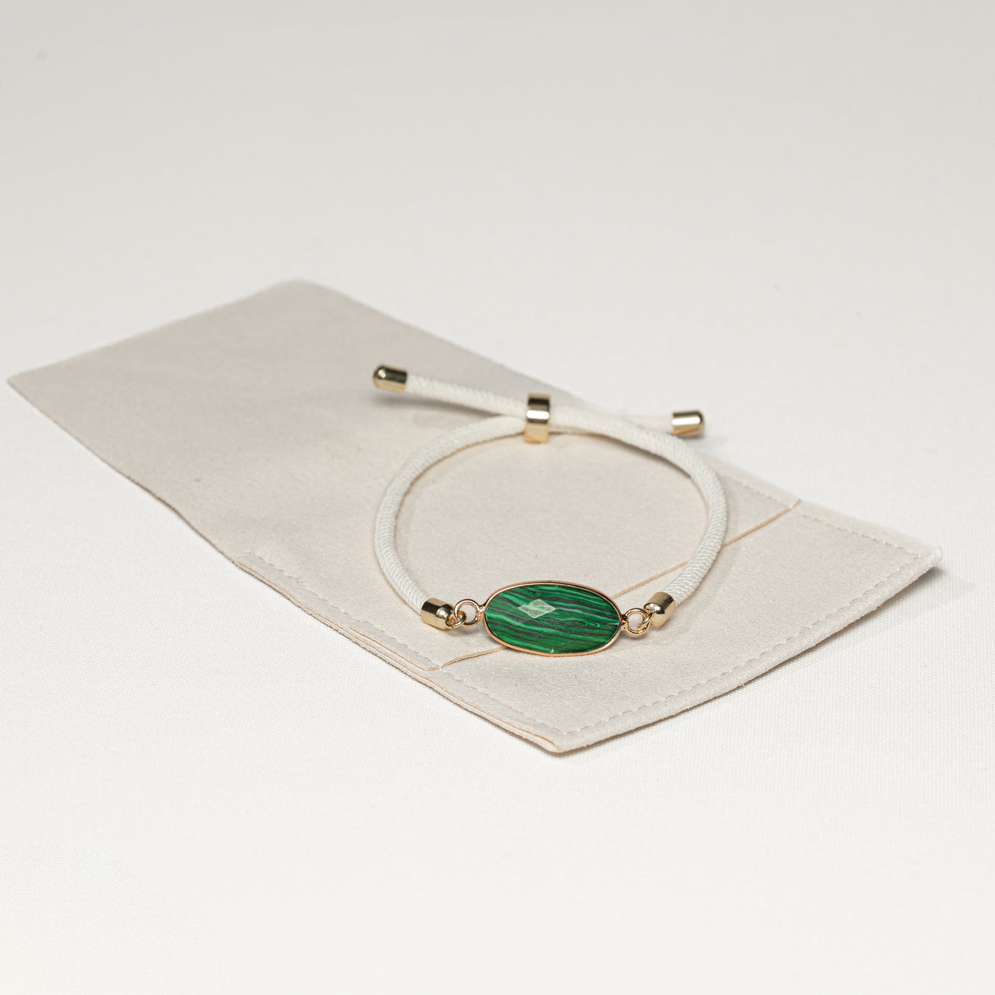 Synthetischer Malachit Armband, handmade