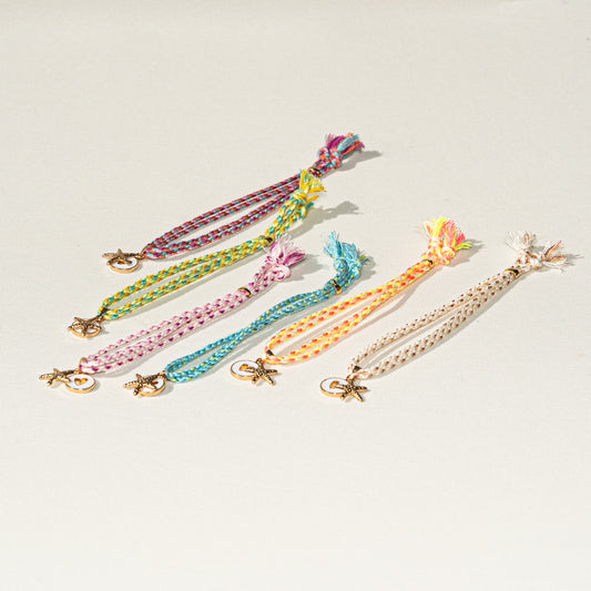 Makramee Armband mit Anhänger, handmade