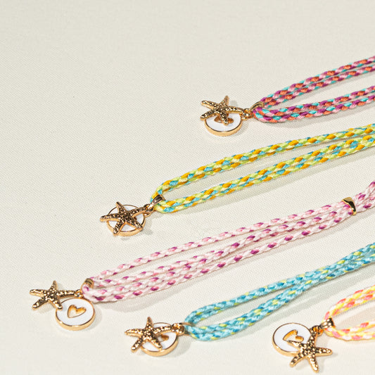 Makramee Armband mit Anhänger, handmade