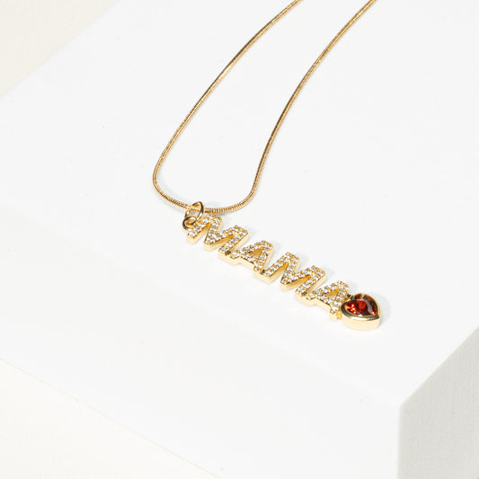 Kette mit Anhänger "Mama"