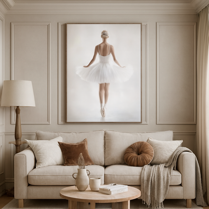 Wandbild Ballerina